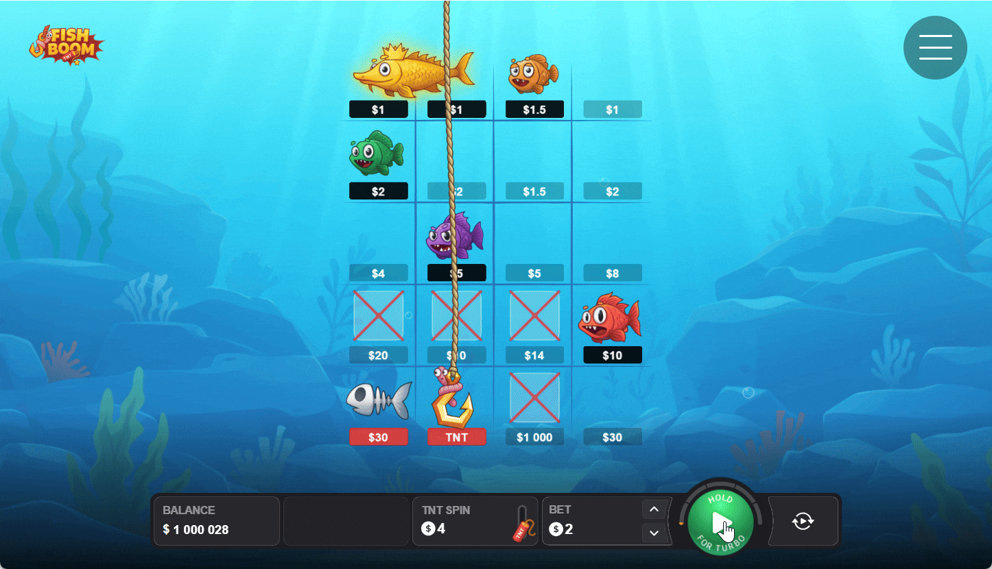 Animacija Fish Boom